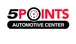 5 Points Automotive logo